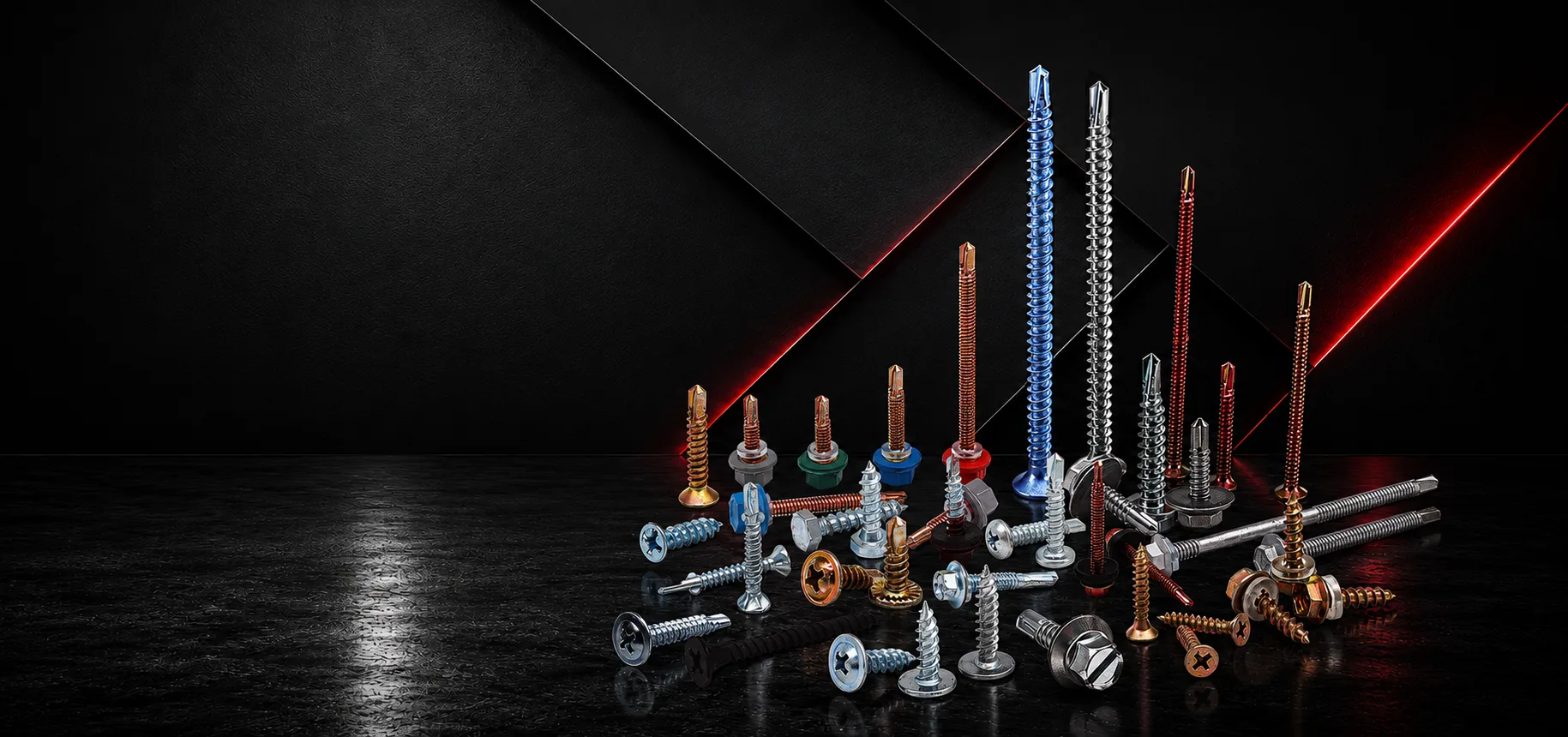 Wotu self-drilling screw product lineup